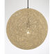 Entwined 1 Light 16 inch Coal Pendant Ceiling Light